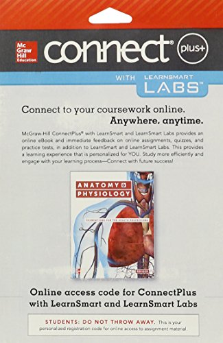 Connect & Learnsmart Labs Access Card For Anatomy & Physiology