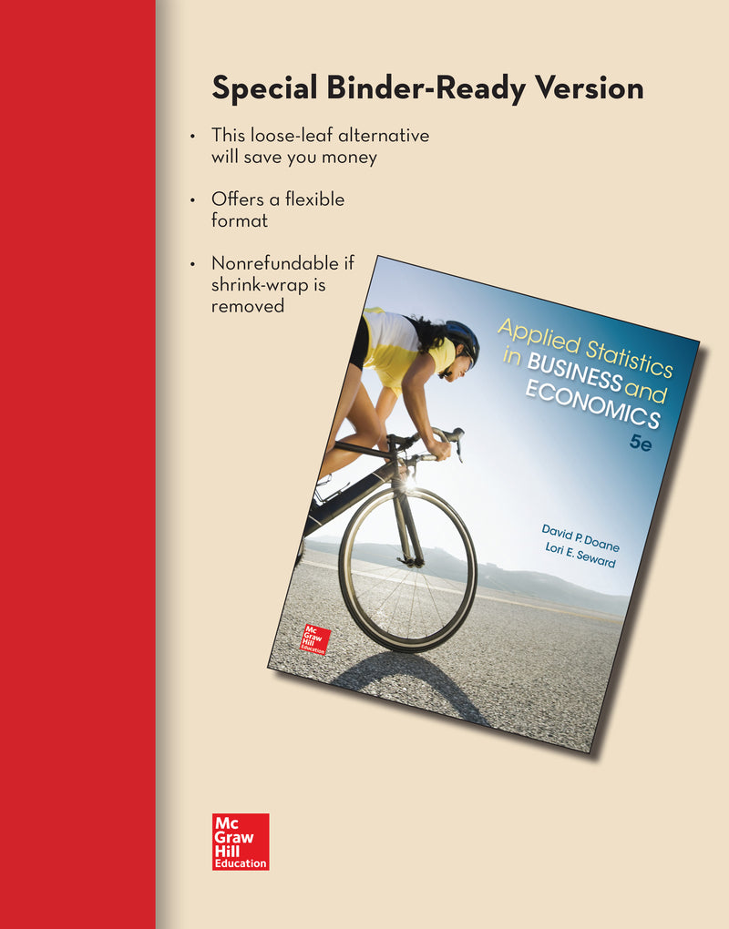Loose Leaf For Applied Statistics In Business & Economics 5e