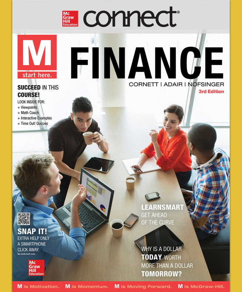 Connect 1 Semester Access Card To Accompany M Finance 3e