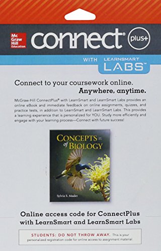 Connect & Learnsmart Labs Access Card For Concepts Of Biology 3e