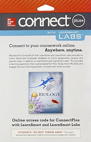 Connect & Learnsmart Labs Access Card For Biology
