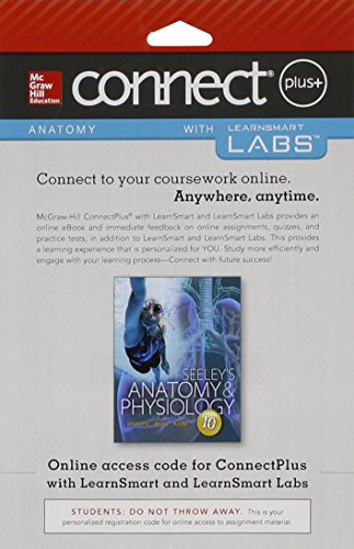Connect & Learnsmart Labs Access Card For Seeleys Anatomy & Physiology