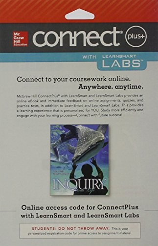 Connect & Learnsmart Labs Access Card For Inquiry Into Life