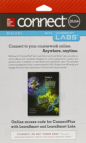 Connect & Learnsmart Labs Access Card For Concepts In Biology