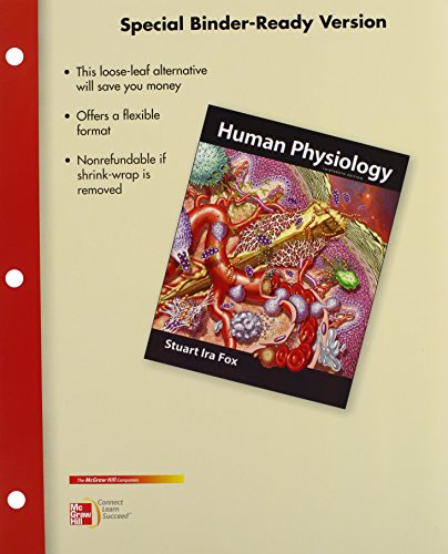 Combo Loose Leaf Version Of Human Physiology W  Connect Access Card
