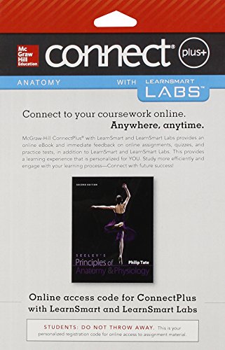 Connect & Learnsmart Labs Access Card For Seeleys Principles Of Anatomy & Physiology 2e