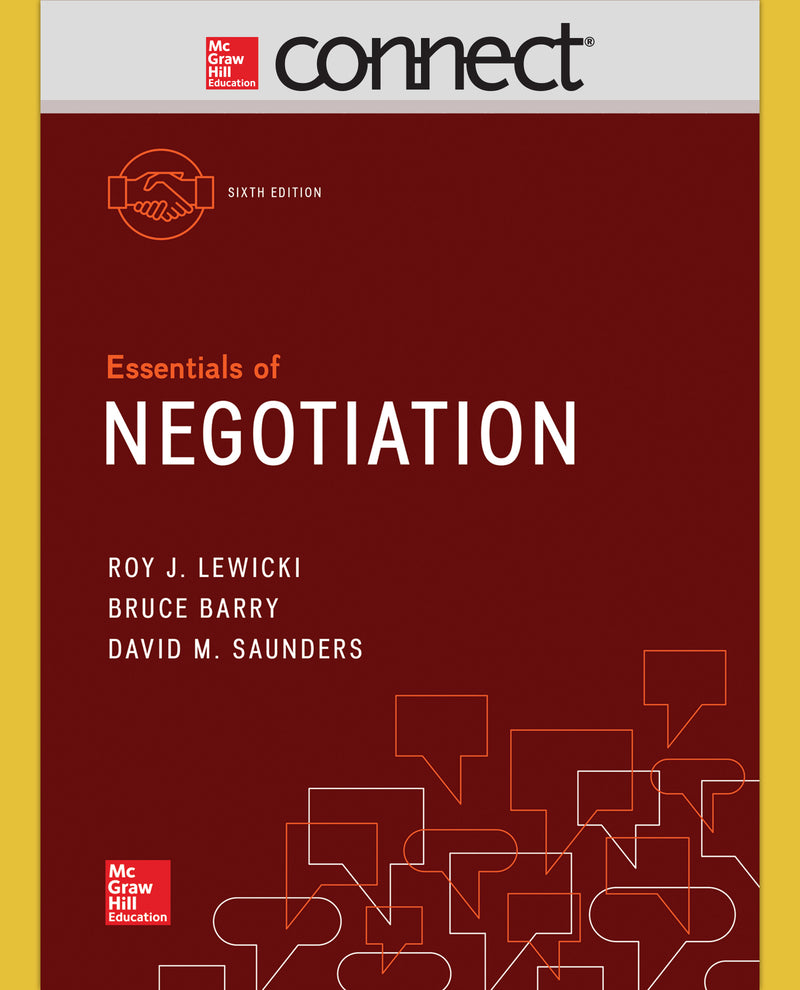 Connect Access Card For Essentials Of Negotiation 6e