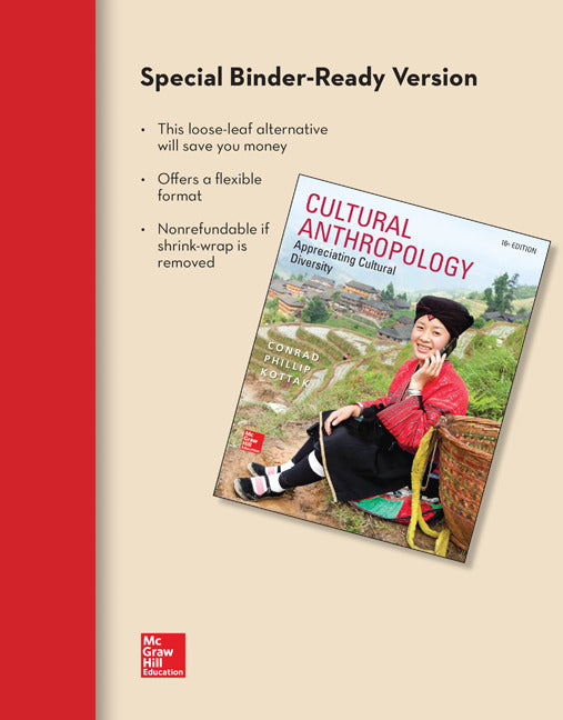Looseleaf For Cultural Anthropology