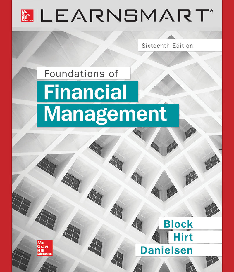 Learnsmart Standalone Access Card For Foundations Of Financial Management