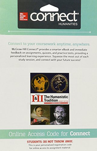 Connect 1 Term Access Card For The Humanistic Tradition 7e