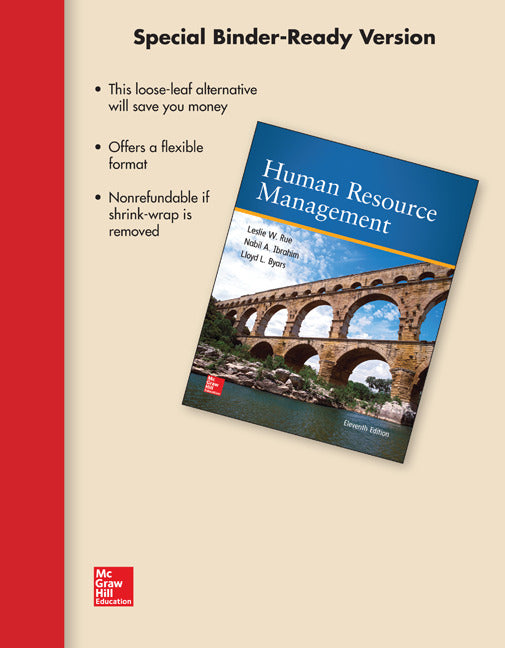 Loose Leaf For Human Resource Management
