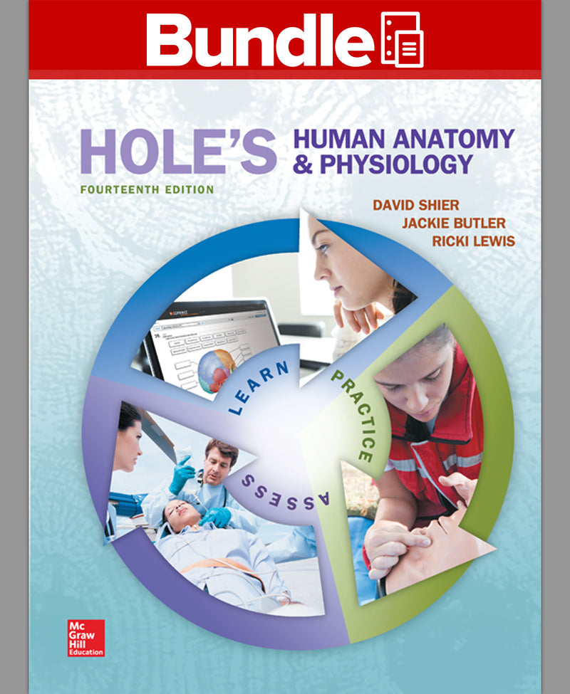 Combo Holes Human Anatomy & Physiology With Student Study Guide