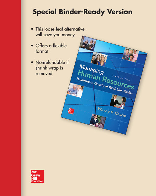 Loose Leaf For Managing Human Resources