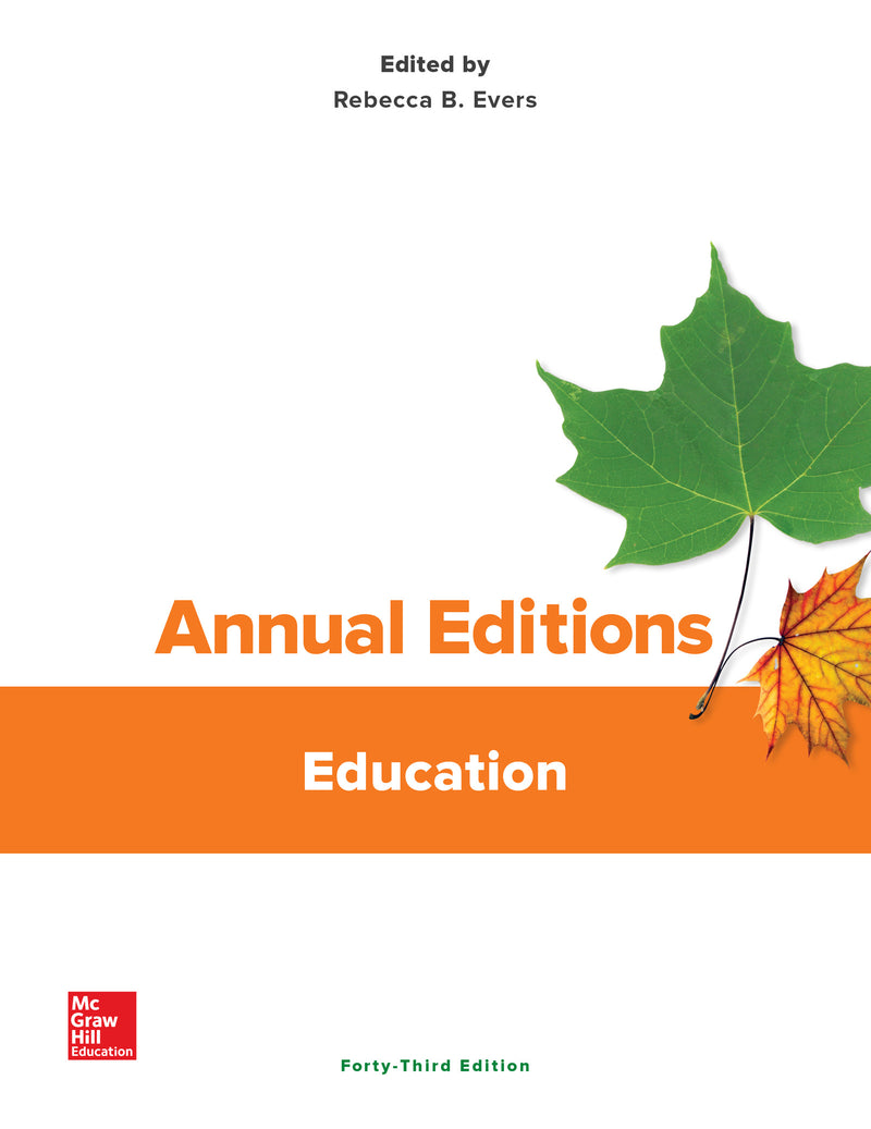 Annual Editions Education 43 E 43e