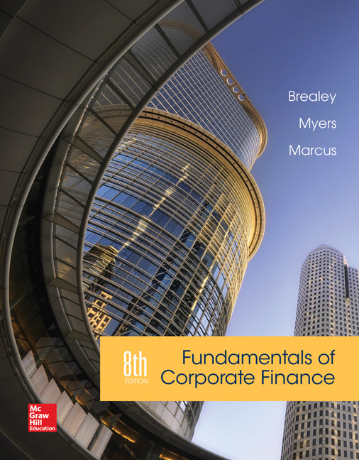 Fundamentals Of Corporate Finance With Connect Access Card 8e