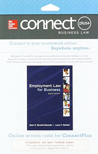 Connect Access Card For Employment Law 8e