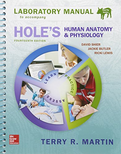 Loose Leaf Holes Human A&P With Martin Lab Manual