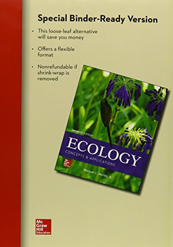 Loose Leaf Ecology Concepts & Applications With Connect Access Card 7e