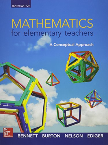 Mathematics For Elementary Teachers A Conceptual Approach With An Activity Approach & Manipulative Kit