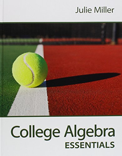 College Algebra Essentials With Aleks 360 Access Card 18 Weeks
