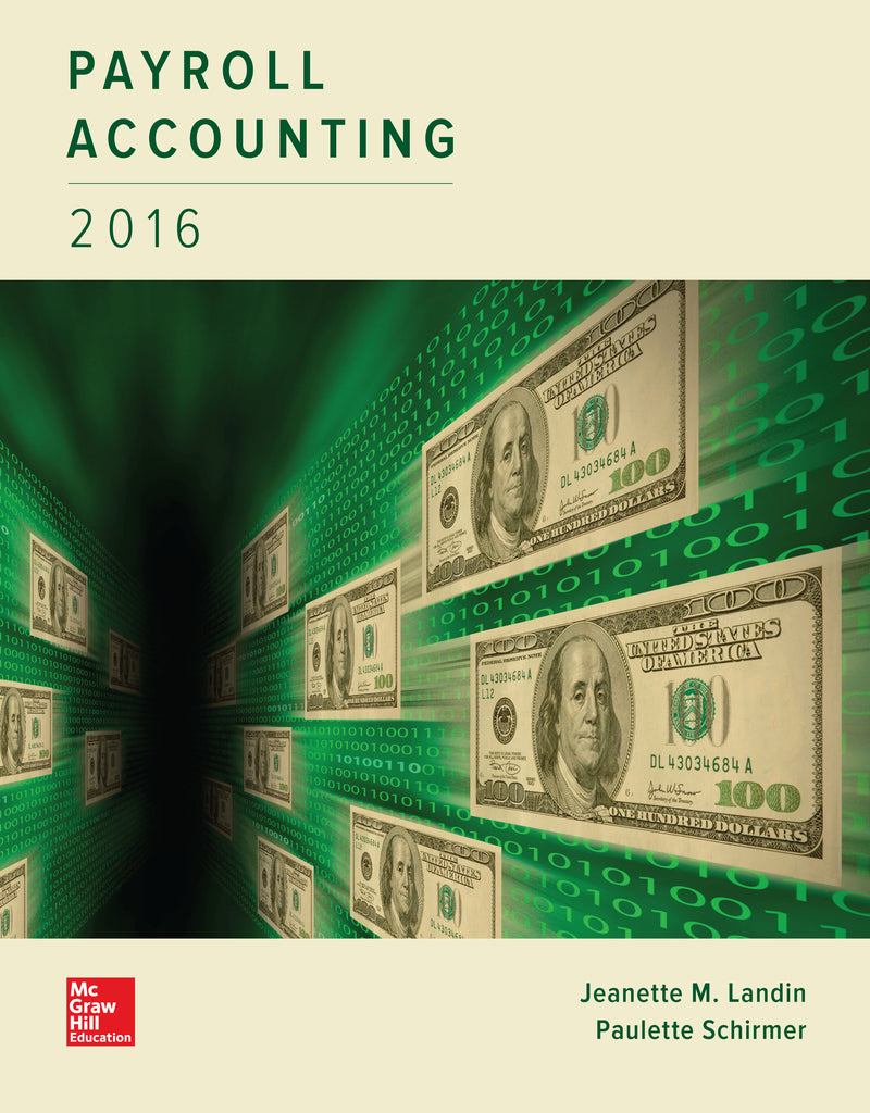 Payroll Accounting 2016 2e