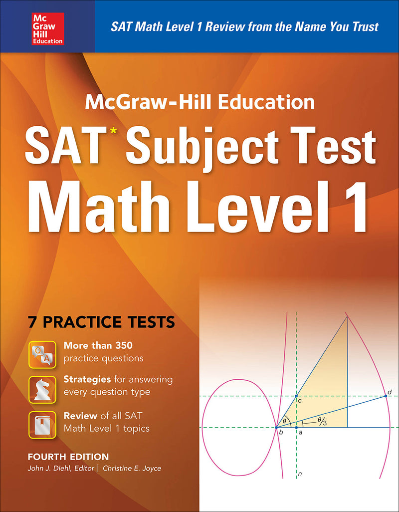 Mcgraw Hill Education Sat Subject Test Math Level 1 4th Ed. 4e