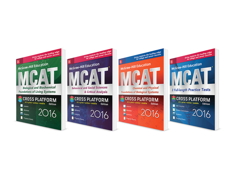 Mcgraw Hill Education Mcat 2016 Value Pack 2e