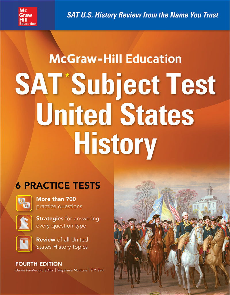 Mcgraw Hill Education Sat Subject Test Us History 4th Ed 4e