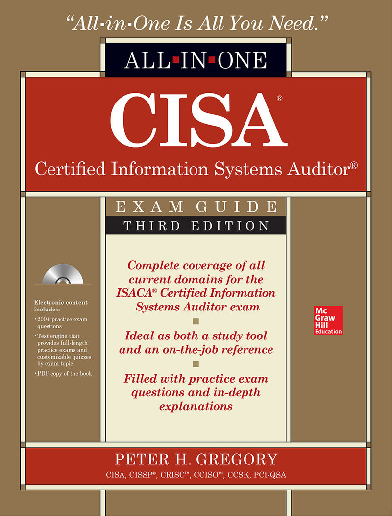 Cisa Certified Information Systems Auditor All In One Exam Guide Third Edition 3e