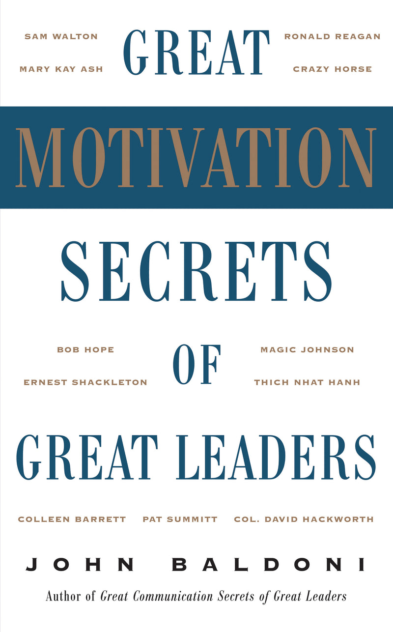 Great Motivation Secrets Of Great Leaders Pod