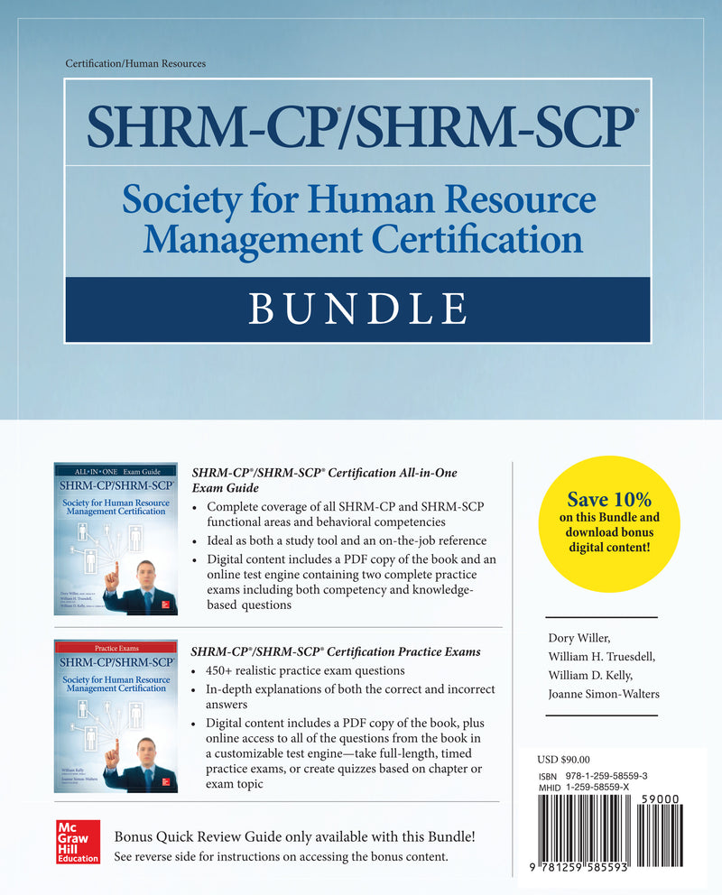 Shrm Cp Shrm Scp Certification Bundle