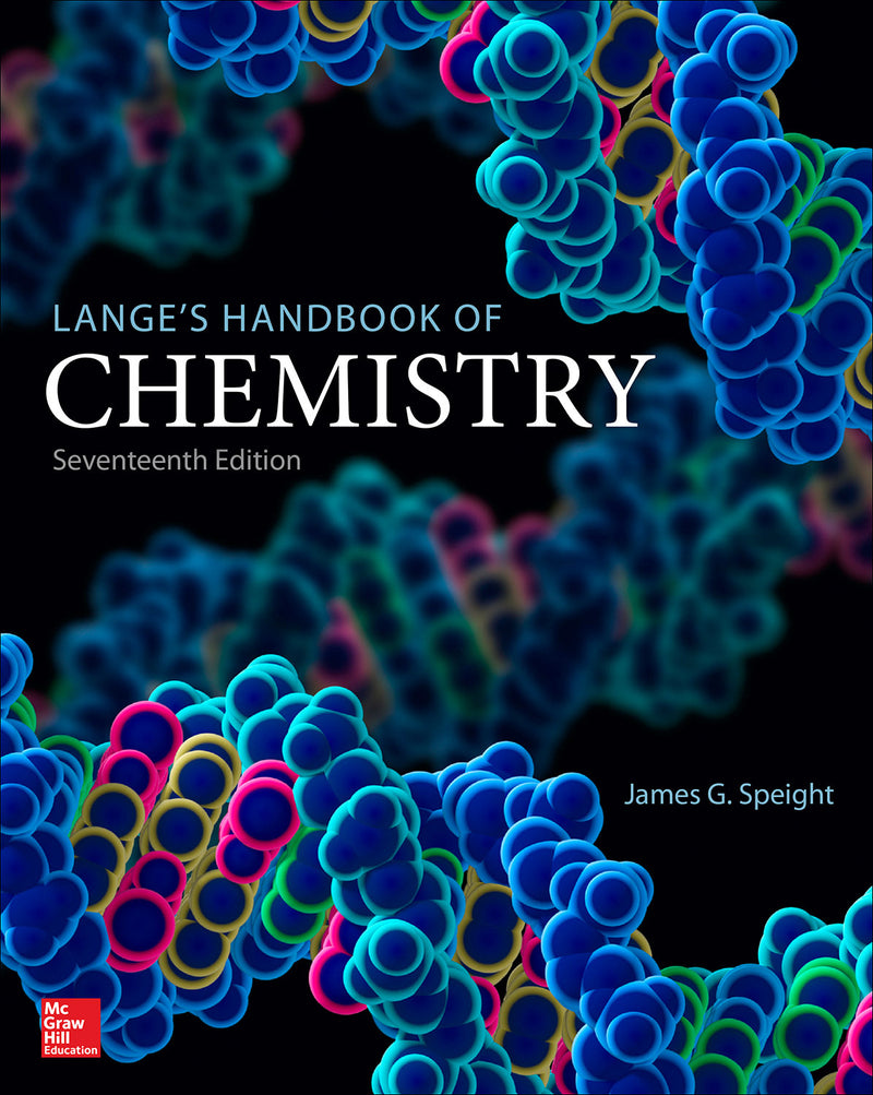 Langes Handbook Of Chemistry Seventeenth Edition