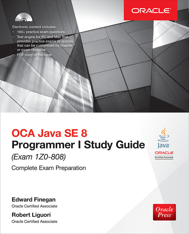 Oca Java Se 8 Programmer I Study Guide Exam 1z0 808 3e