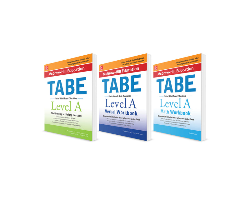 Mcgraw Hill Education Tabe Level A Savings Bundle 2e