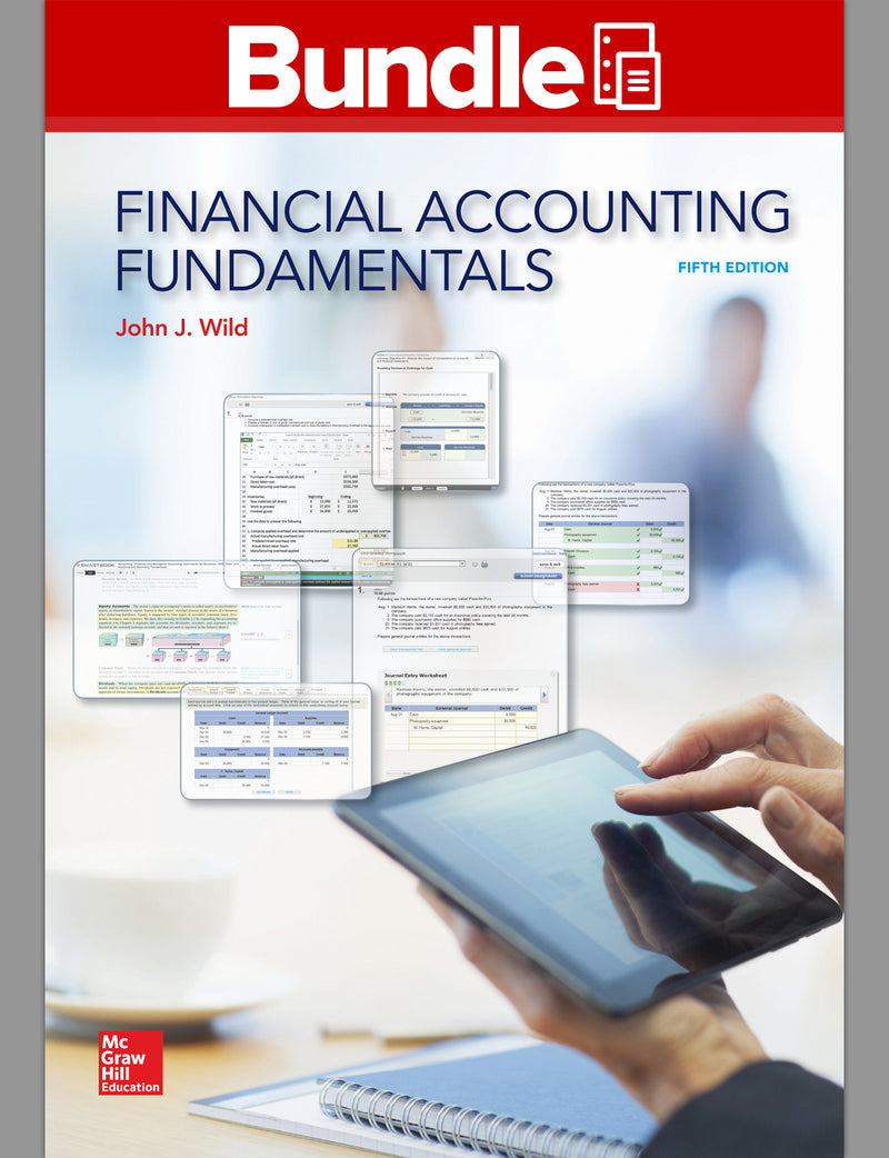 Loose Leaf For Financial Accounting Fundamentals With Connect 5e