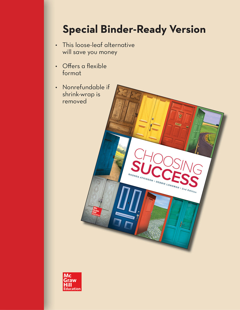 Loose Leaf For Choosing Success 2e
