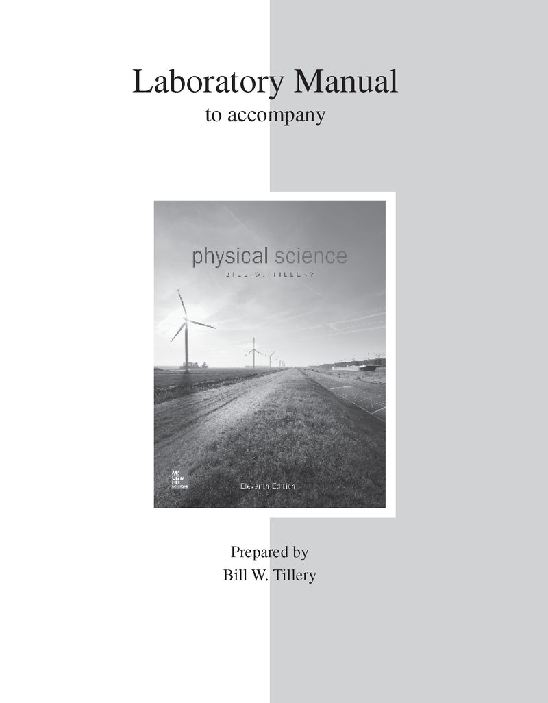 Lab Manual For Physical Science