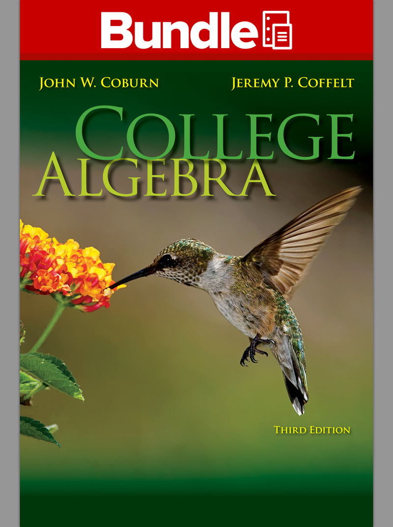 Loose Leaf Coburn College Algebra With Aleks 360 11 Weeks Access Card 3e