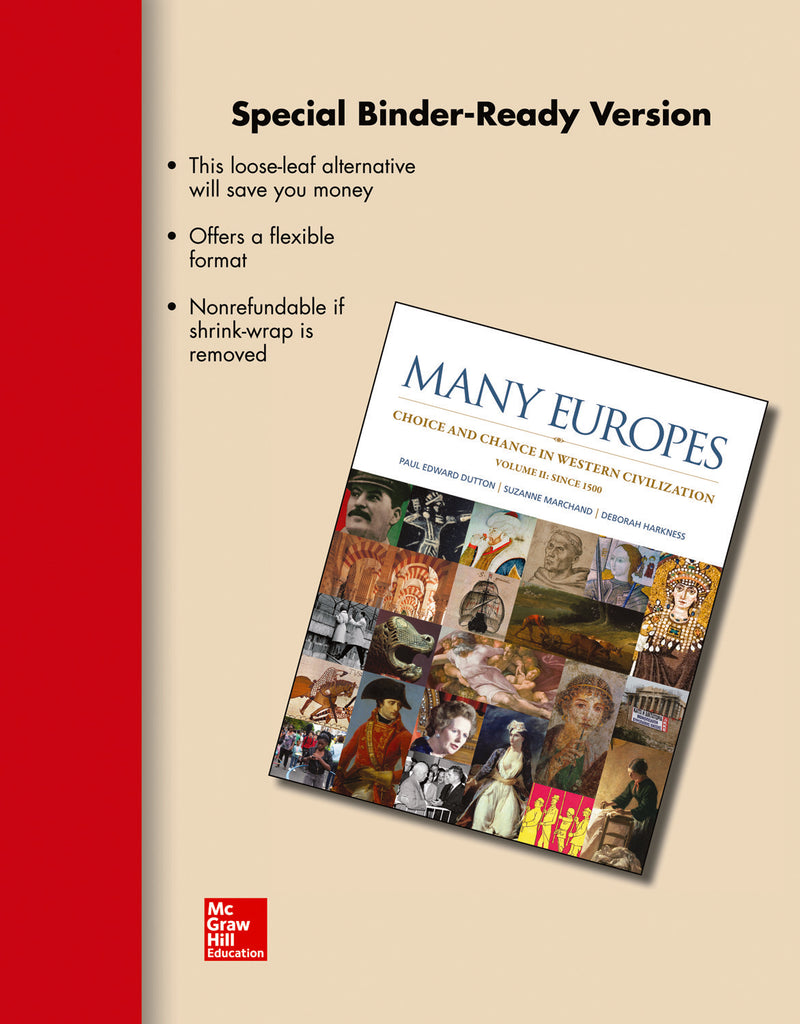 Loose Leaf Edition Many Europes Volume 2 With Taking Sides