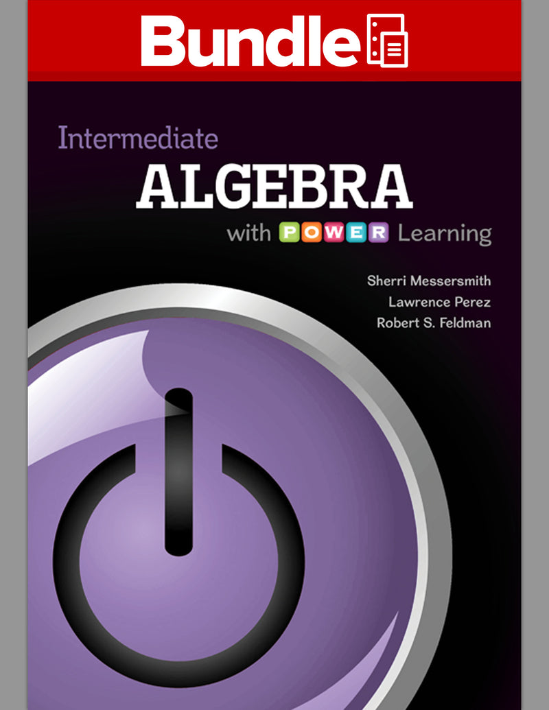 Loose Leaf Intermediate Algebra With P.o.w.e.r. With Aleks 360 18 Weeks Access Card