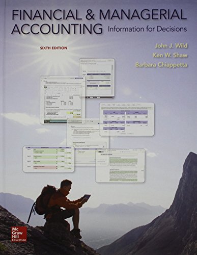 Financial & Managerial Accounting With Connect 6e