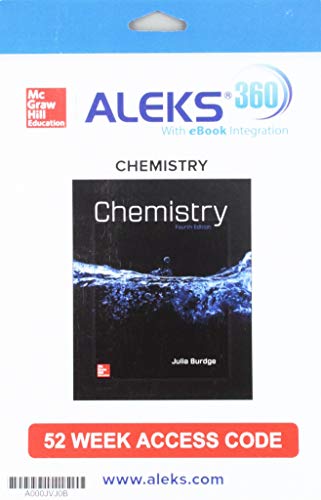 Aleks 360 2 Semester Access Card For Chemistry 4e