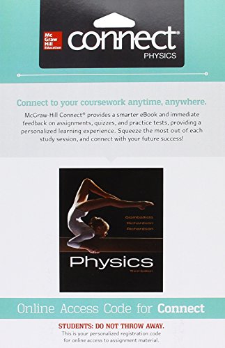 Connect 1 Semester Access Card For Physics 3e