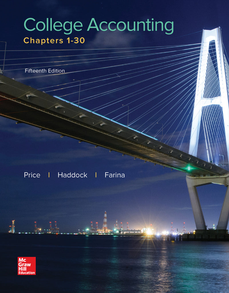 Loose Leaf College Accounting Chapters 1 30
