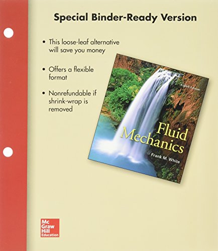 Package Loose Leaf For Fluid Mechanics With 1 Semester Connect Access Card 8e
