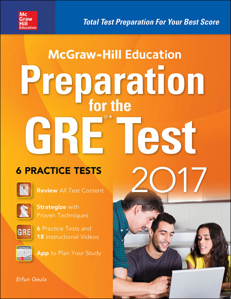 Mcgraw Hill Education Preparation For Gre Test 2017 3e