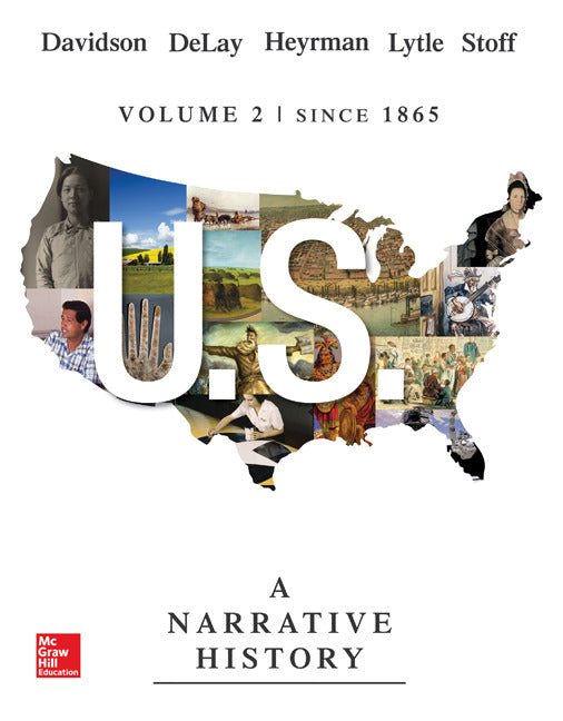 Us A Narrative History Volume 2 With Connect 1 Term Access Card 7e