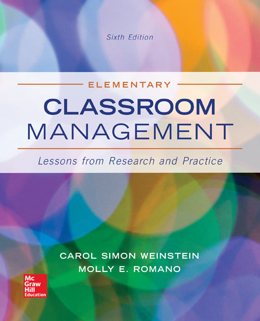 Looseleaf For Elementary Classroom Management 6e