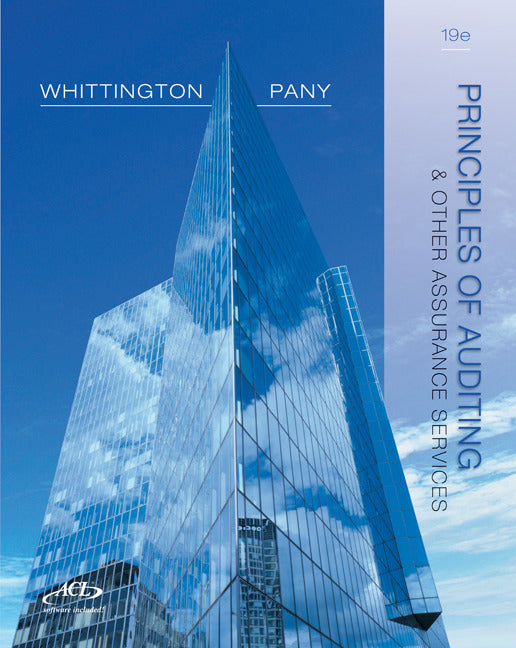 Principles Of Auditing & Other Assurance Services With Acl Software Cd With Connect Access Card