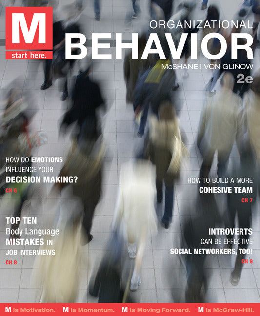 M Organizational Behavior With Connect Access Card 2e
